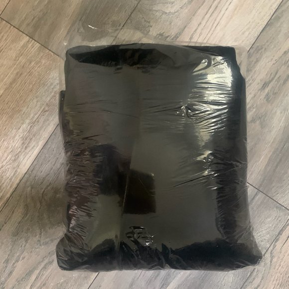 NWT STAFFORD MEN'S CLASSIC FIT WOOL BLEND TOP COAT BLACK 44 LONG - Picture 8 of 9